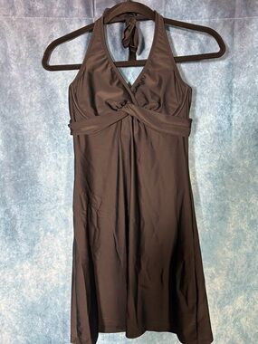 Athleta Black Athletic One‑Piece Dress 34B/C